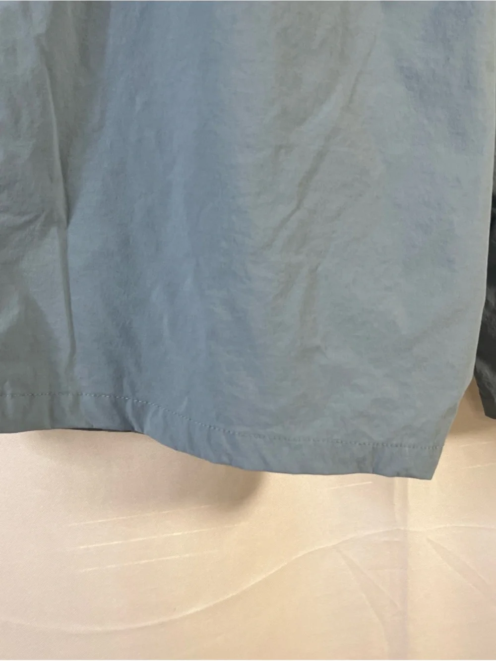 J. Crew Men's Original Swimwear Board Shorts Size 35 Light Blue & Black